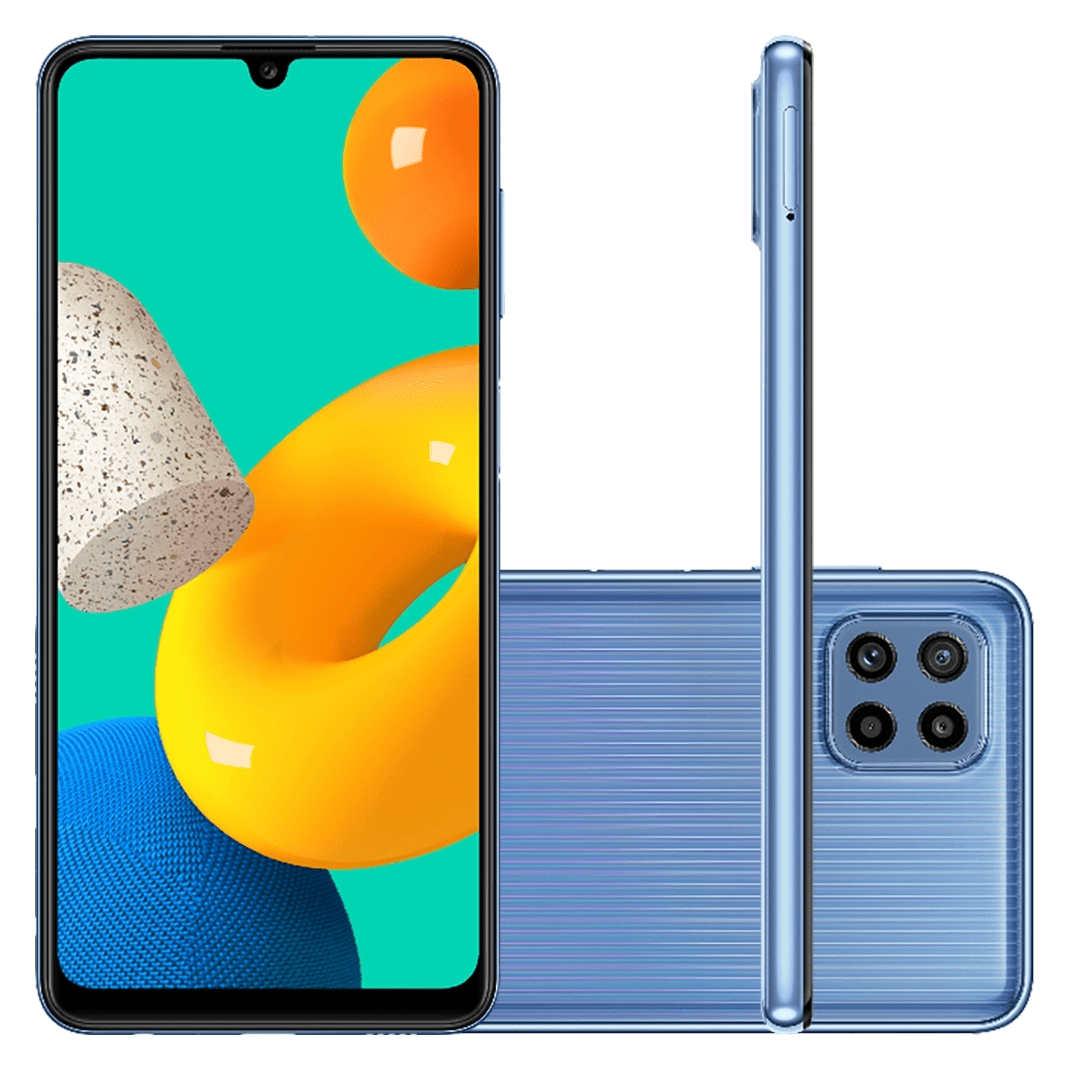 Samsung Galaxy M32 (5G) 128GB, Light Blue Unlocked Refurbished Good