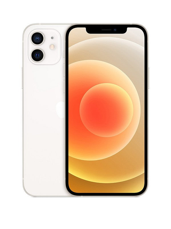 Apple iPhone 12 128GB White Unlocked (No Face ID) Refurbished Pristine