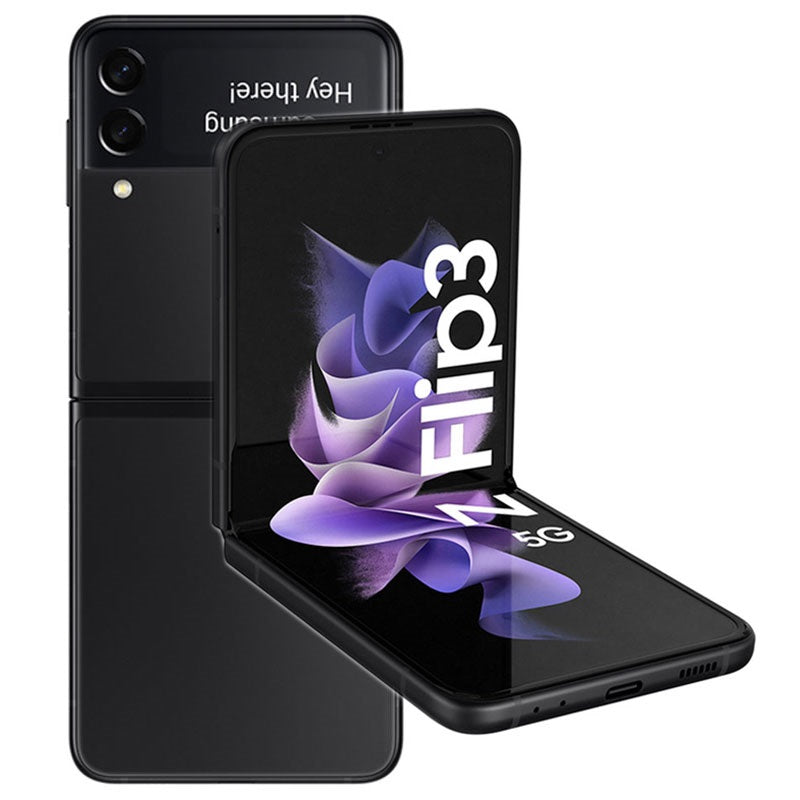 Samsung Galaxy Z Flip3 (5g) 256GB Phantom Black (Single Sim) Unlocked Refurbished Pristine