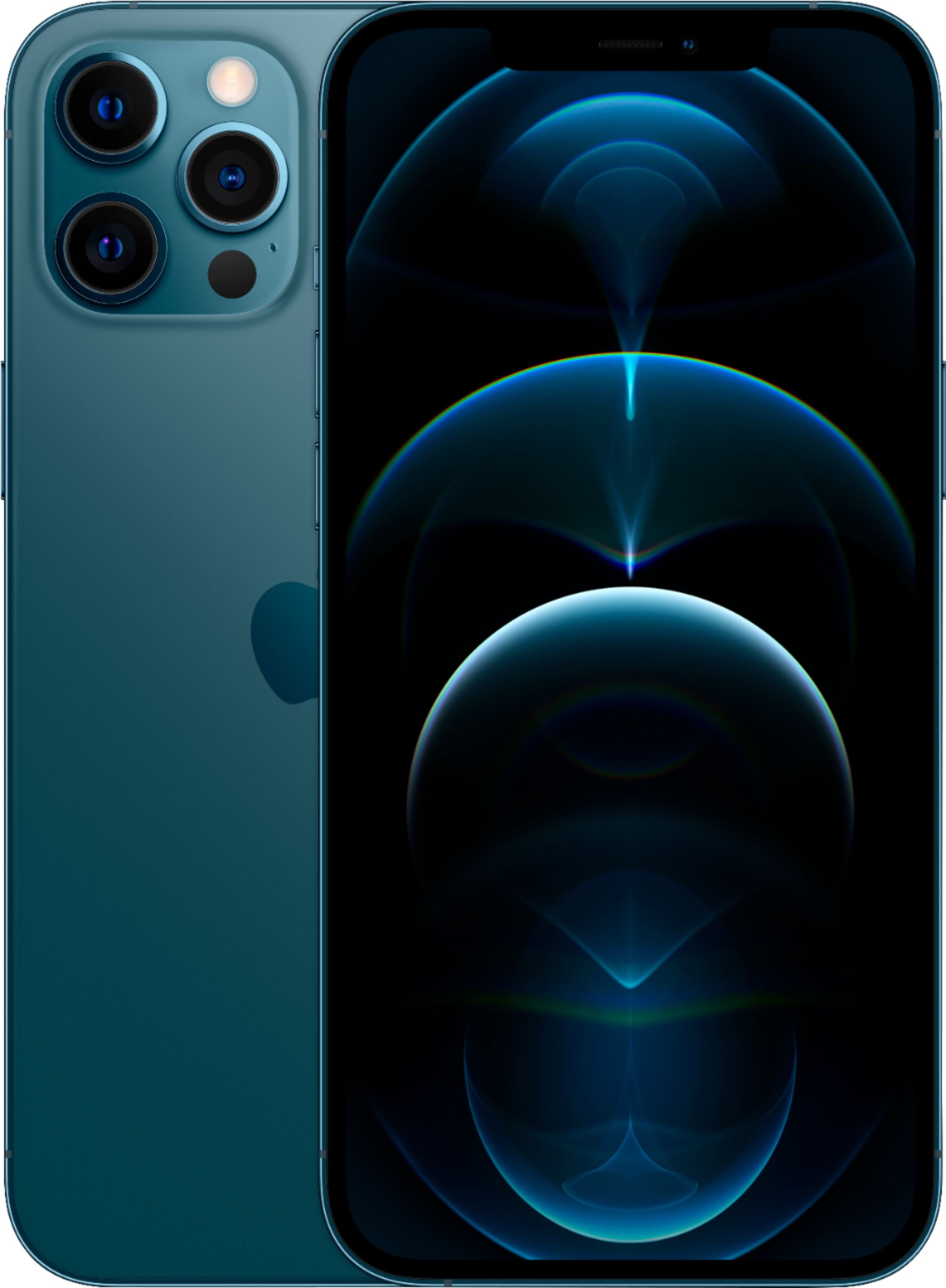 Apple iPhone 12 Pro Max 128GB Pacific Blue (No Face ID) Unlocked Refurbished Excellent