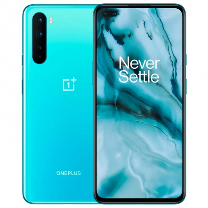 OnePlus Nord 128GB, Blue Marble (5G) Unlocked Refurbished Good