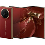 Huawei MATE XT Ultimate tri-fold smartphone with 16GB RAM, 1TB storage, red color, unlocked, pristine refurbished condition.