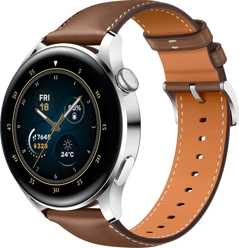 Huawei Watch 3 Classic 46mm Black/Silver Bluetooth Refurbished Pristine