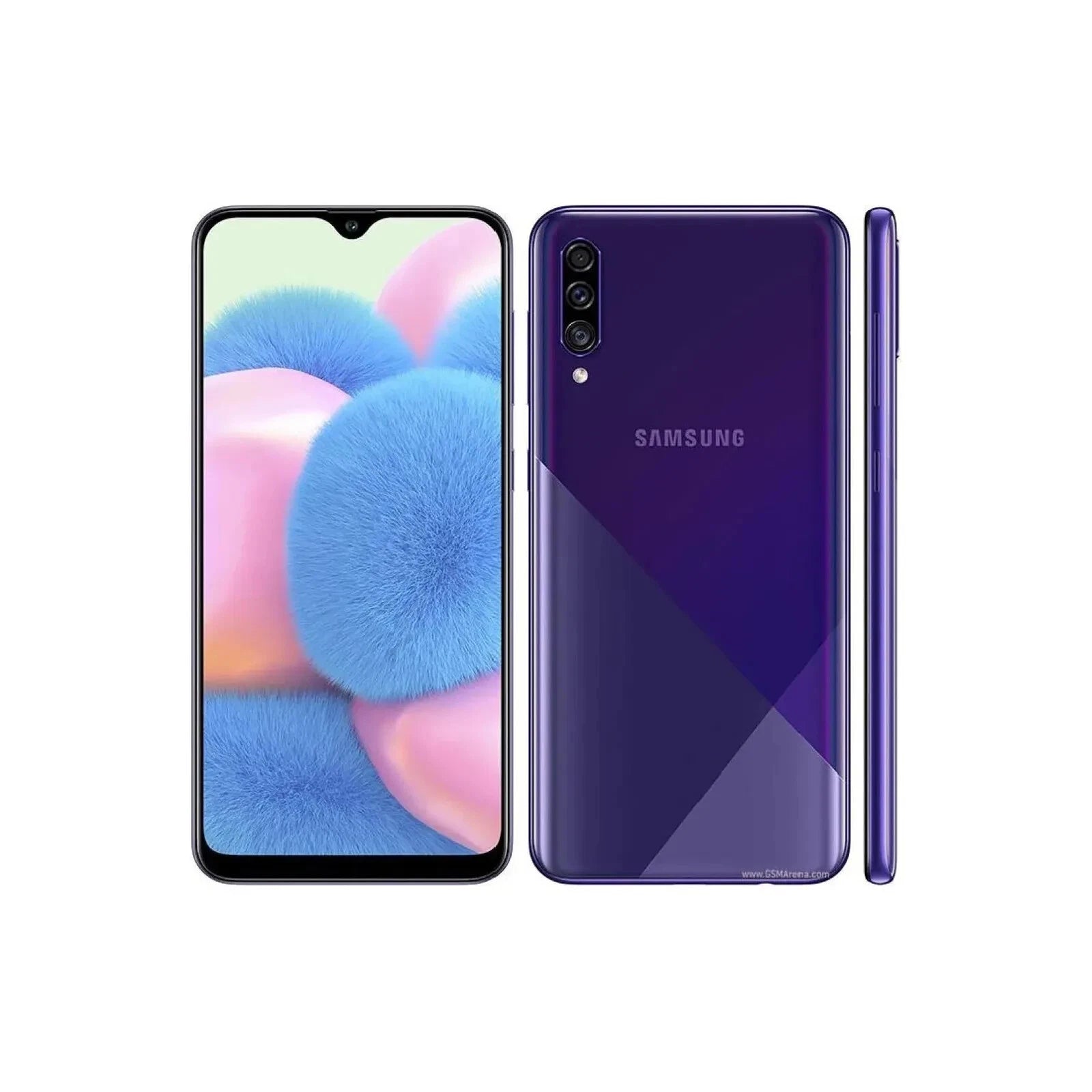 Samsung Galaxy A30S 64GB, Prism Crush Violet Unlocked Refurbished Excellent