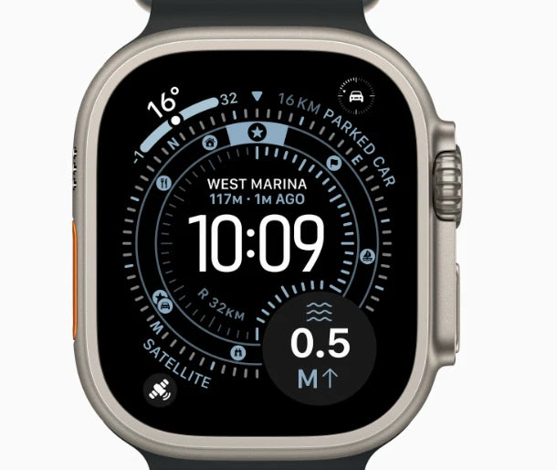 Apple Watch Ultra 3 49mm Titanium, GPS + Cellular (Generic Band) Refurbished Good