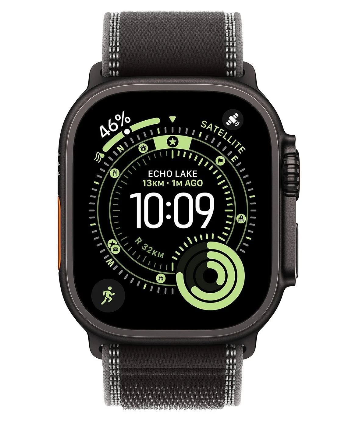 Apple Watch Ultra 3 49mm Titanium Black, GPS + Cellular (Generic Band) Refurbished Good