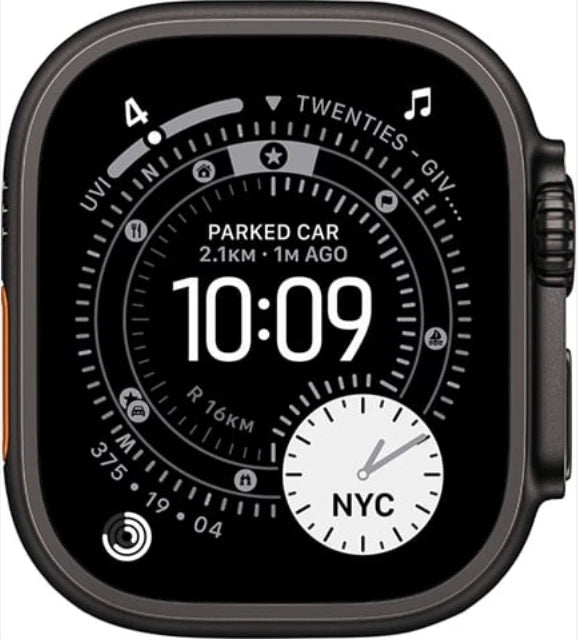 Apple Watch Ultra 3 49mm Titanium Black, GPS + Cellular (Generic Band) Refurbished Good