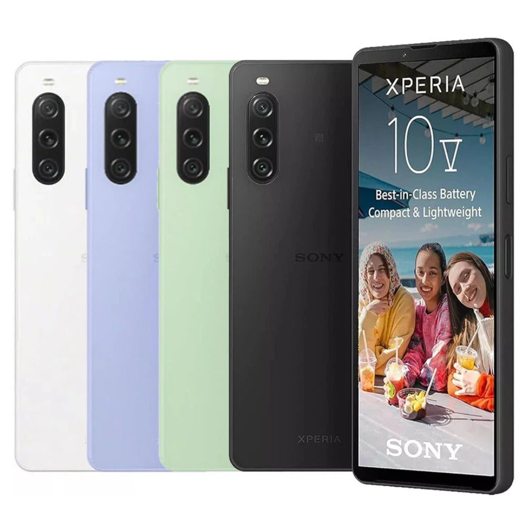 Refurbished Samsung smartphone, unlocked and SIM-free, with a sleek design and screen display, displayed in a professional product image.