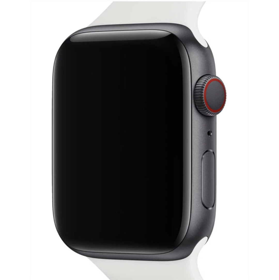 Refurbished Apple Watch Series 6 GPS 40mm in Space Grey Aluminum with digital display and fitness tracking features.