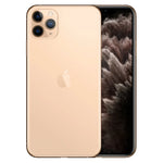 Refurbished Apple iPhone 11 Pro Max SIM free unlocked smartphone in space gray with triple camera system and sleek design.