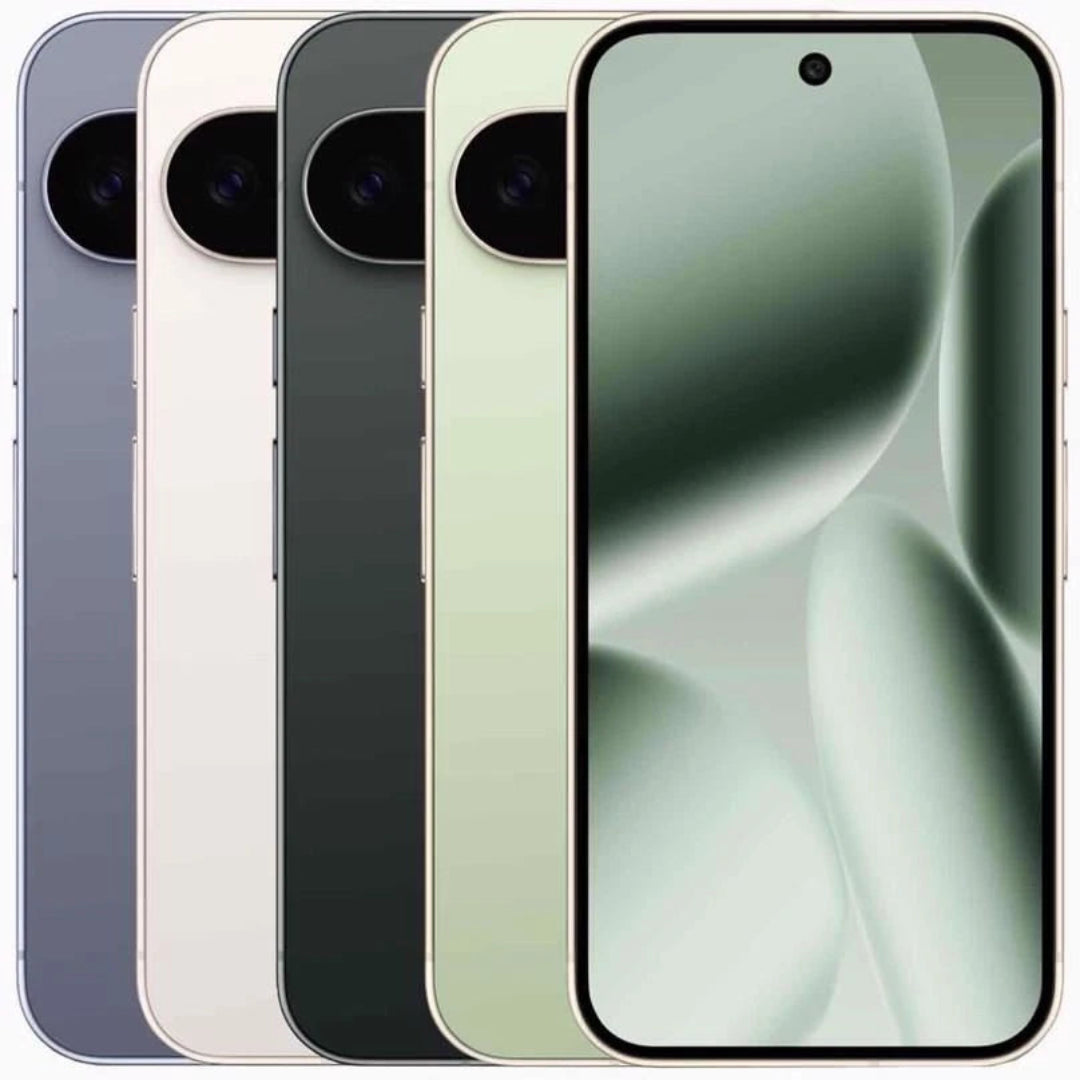 Refurbished Google Pixel 10 Pro 5G smartphone in black, showing the front screen with a modern display and sleek design.