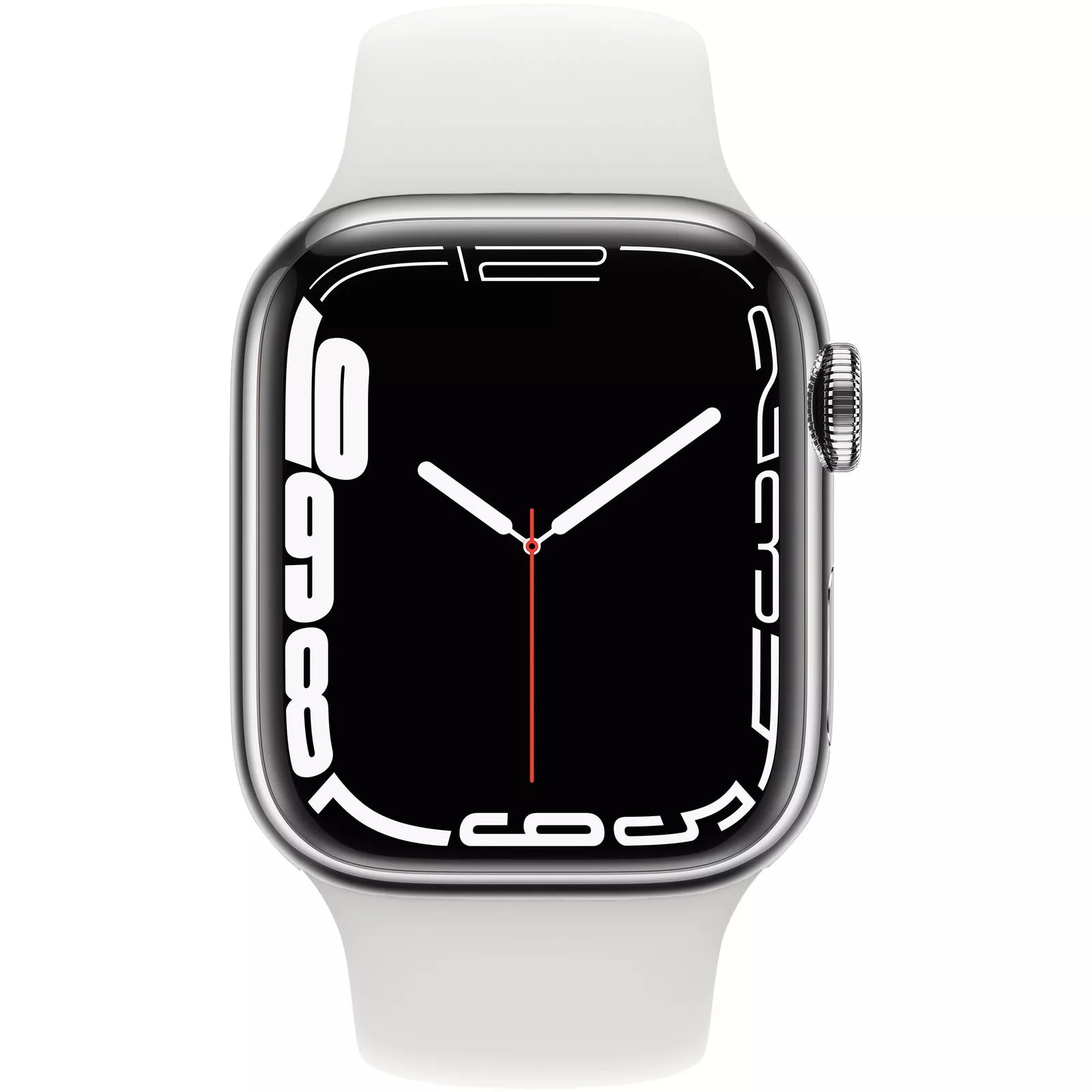 Apple Watch Series 7 GPS + Cellular 41mm Starlight, Stainless Steel Refurbished Good