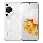 Huawei P60 Pro 512GB Rococo Pearl refurbished unlocked smartphone, showing the front display with a sleek design.