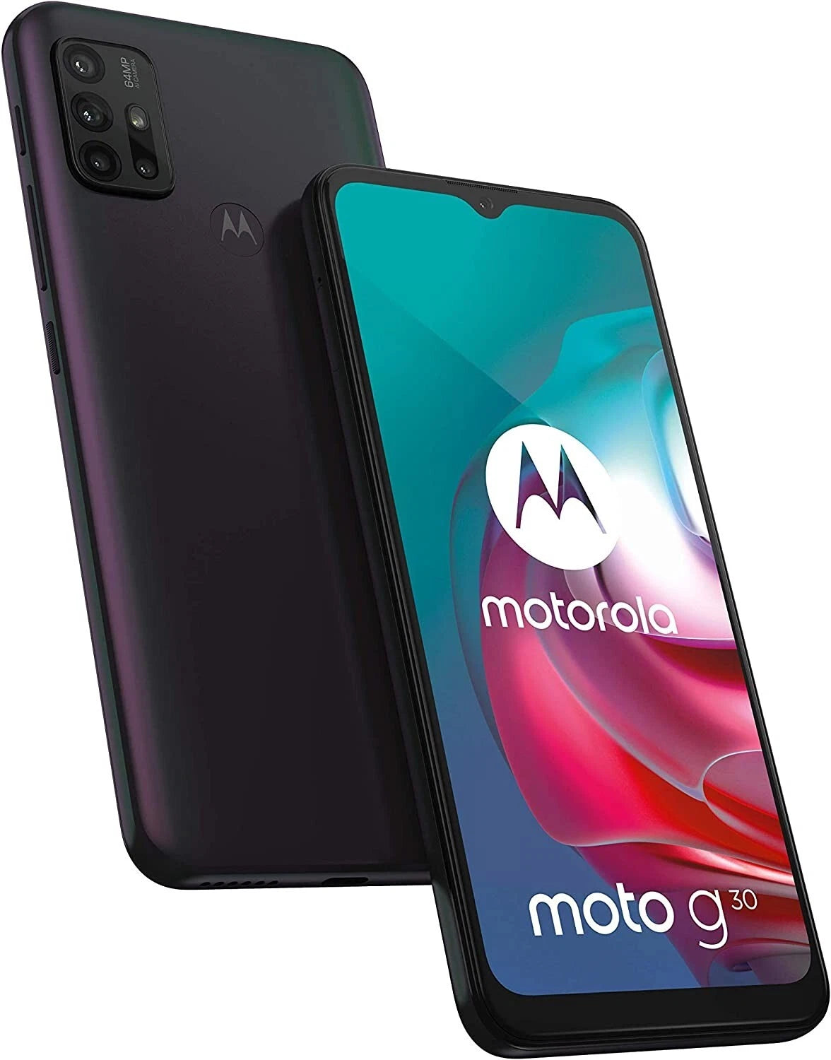 Motorola Moto G30 128GB, Dark Pearl Unlocked Refurbished Pristine
