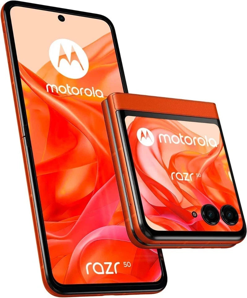 Motorola Razr 50 256GB Spritz Orange Unlocked Refurbished Excellent