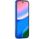 Refurbished Google Pixel 10 smartphone in 128GB Indigo with pristine finish, showing the front display and sleek design.