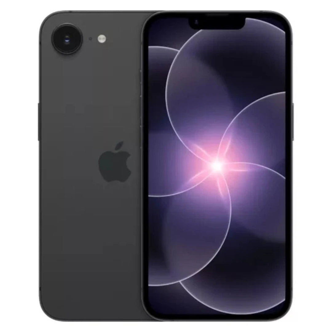 Refurbished Apple iPhone 17e 5G SIM free smartphone with a sleek design and display, showcasing the Apple branding.