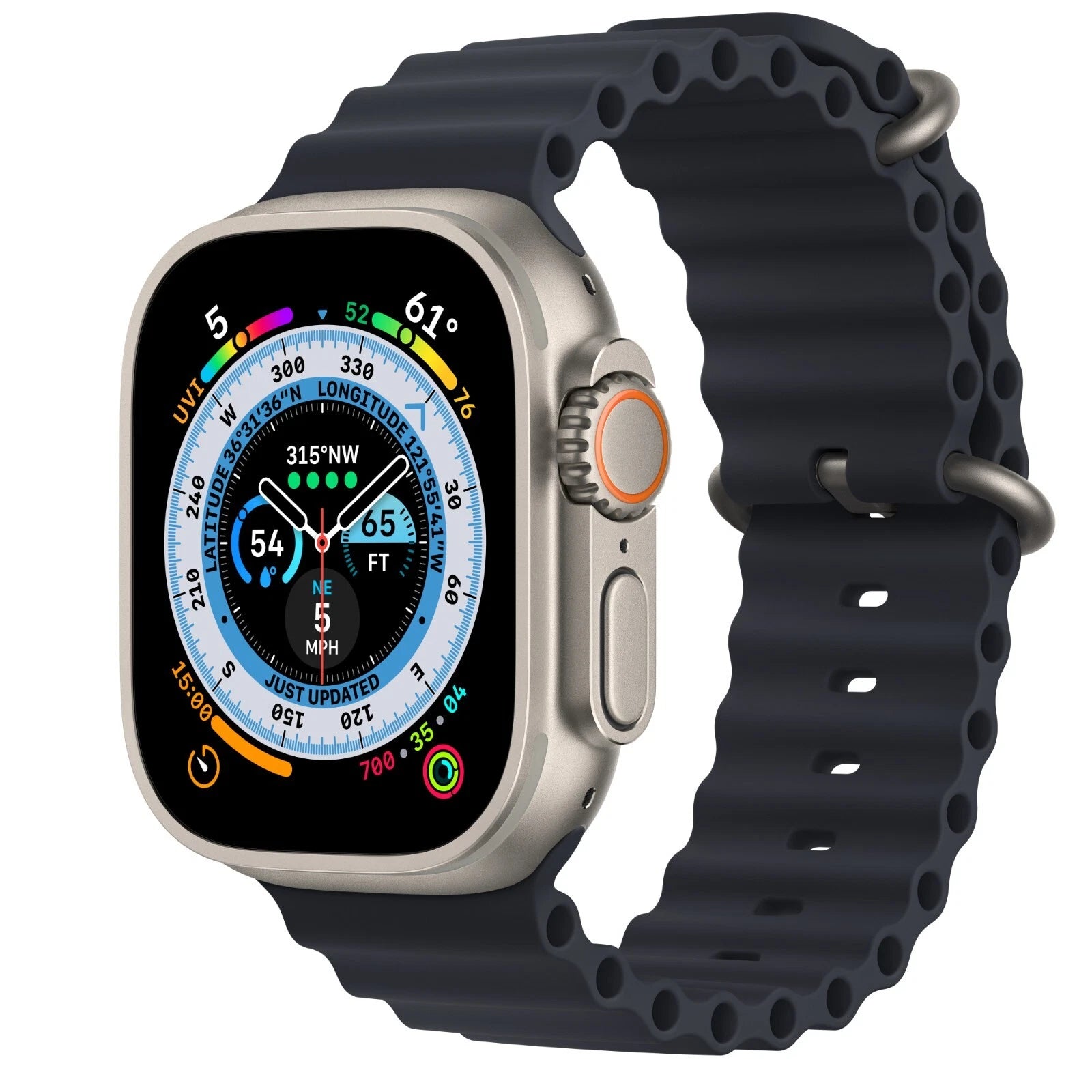 Apple Watch Ultra 2 49mm GPS + Cellular Natural Titanium (Generic Band) Refurbished Excellent
