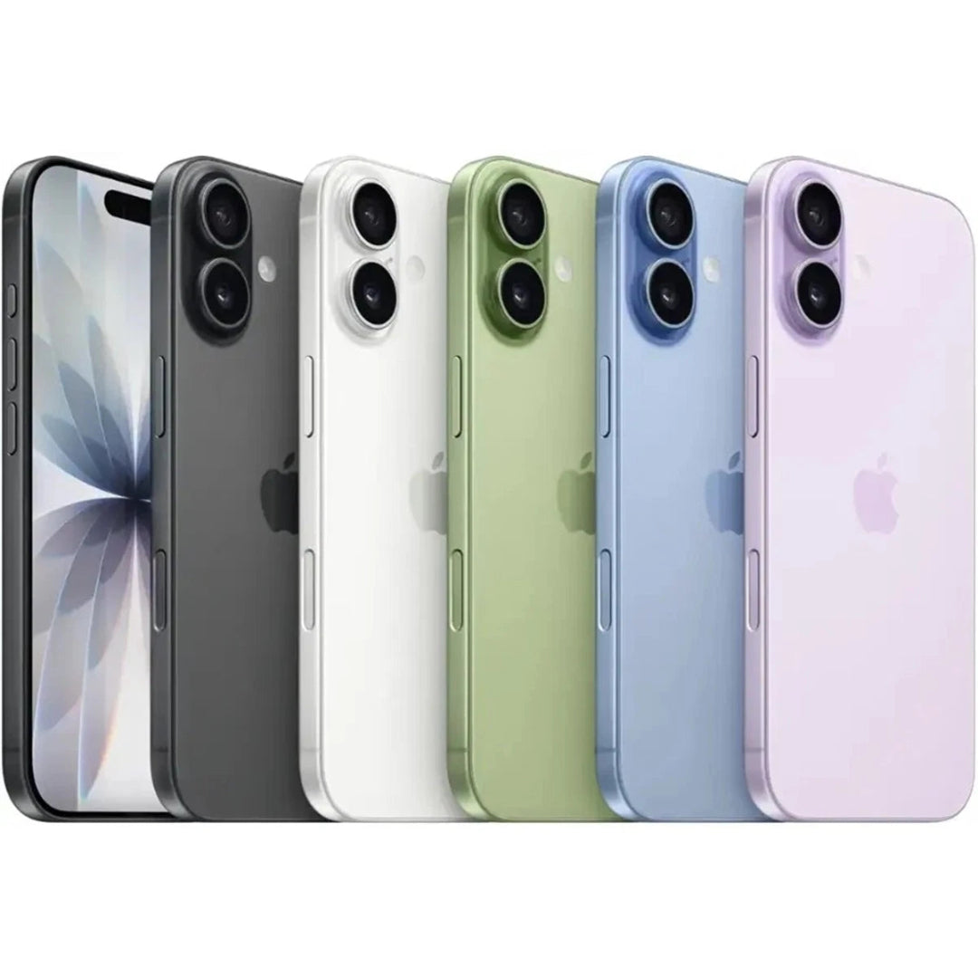 Refurbished Apple iPhone 17 5G SIM free smartphone with sleek design and vibrant display, shown in the product image.