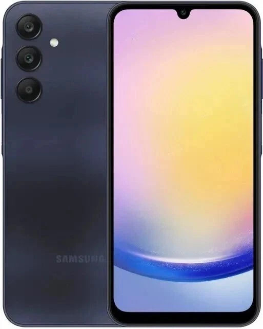 Samsung Galaxy A25 128GB, Blue Black Unlocked Refurbished Excellent