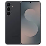 Refurbished Samsung Galaxy S25 FE 5G smartphone with a sleek display and modern design, featuring a slim profile and vibrant screen.