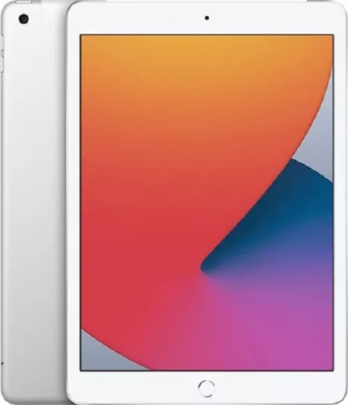 Apple iPad 8 (2020) 10.2-inch 32GB Wi-Fi, Silver Refurbished Excellent
