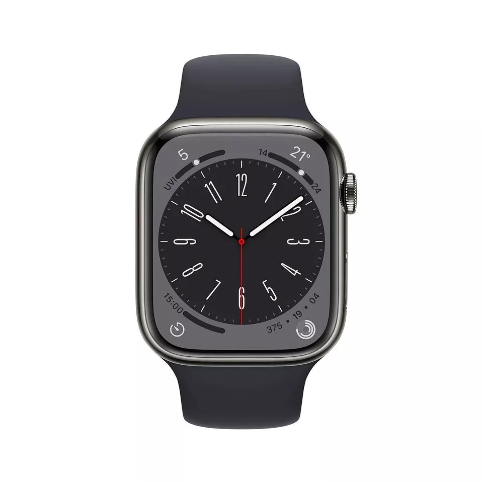 Apple Watch Series 8 GPS + Cellular 45mm Graphite Aluminum Refurbished Pristine