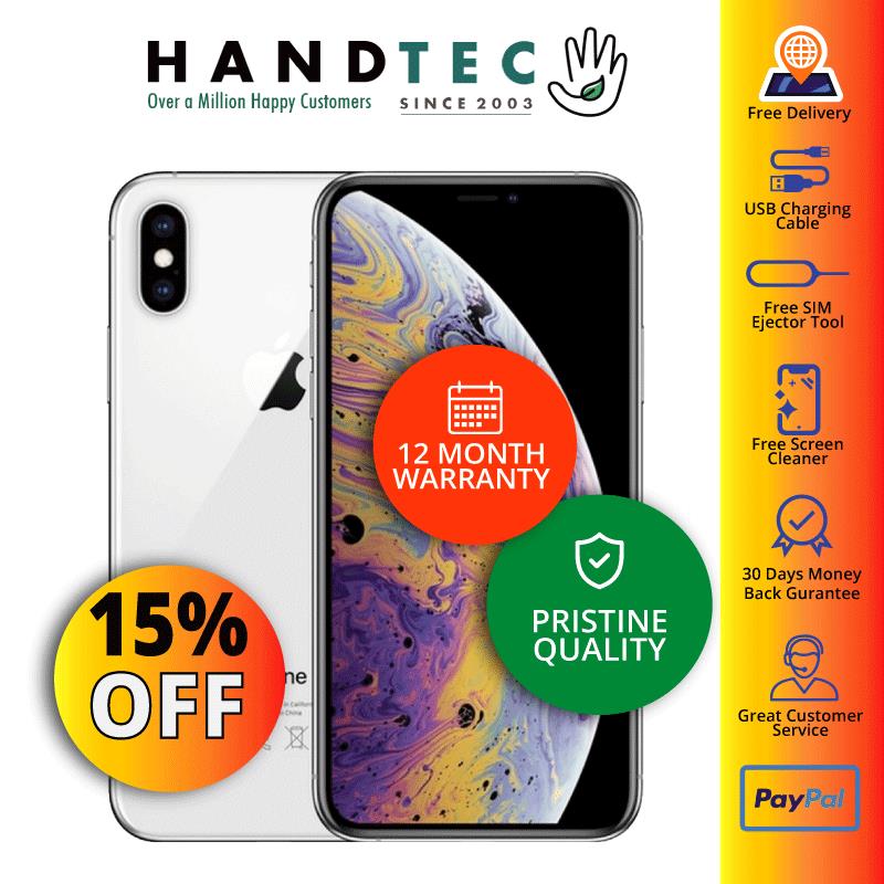 Apple iPhone XS 64GB Silver (No Face ID) Unlocked Refurbished Pristine