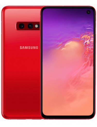 Samsung Galaxy S10e 128GB Cardinal Red (Ghost Image) Unlocked Refurbished Good