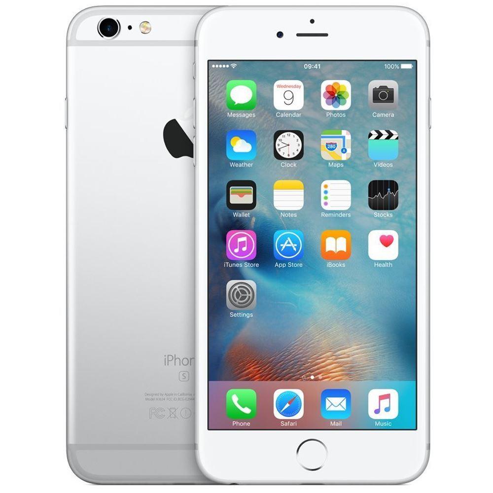 Apple iPhone 6S Plus 64GB Silver Unlocked Refurbished Pristine Pack