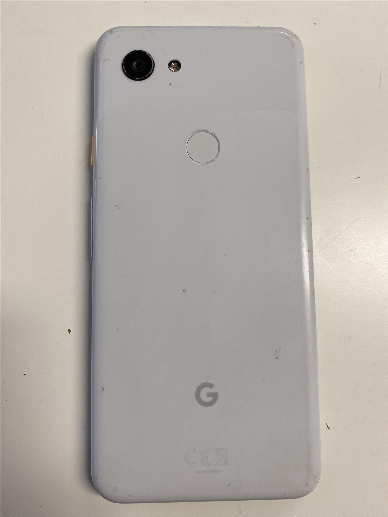 Google Pixel 3a 64GB Clearly White Unlocked - Used