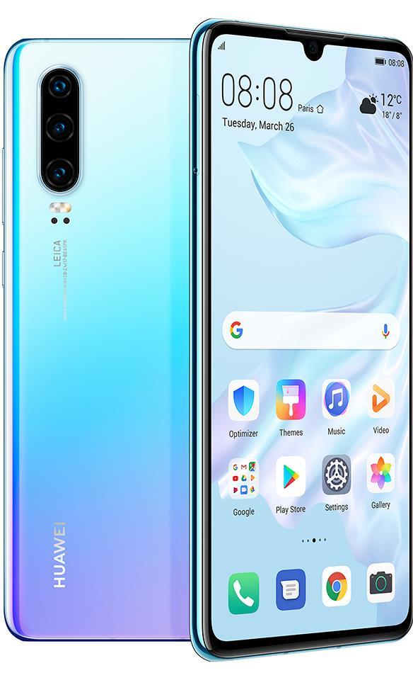 Huawei P30 128GB Breathing Crystal Unlocked Refurb Good