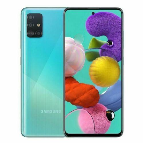 Samsung Galaxy A51 128GB Prism Crush Blue Unlocked Refurbished Good