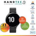 Samsung Galaxy Watch Active 2 Aqua Black (Bluetooth) 44mm Refurbished Excellent