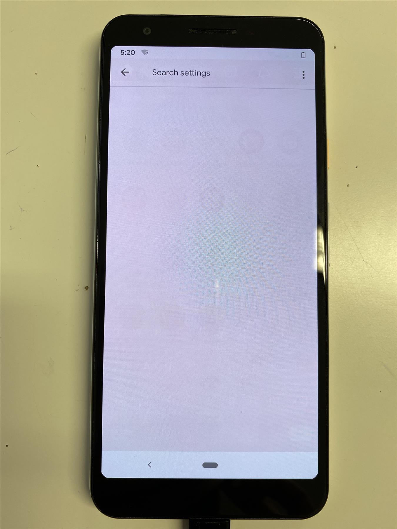 Google Pixel 3a 64GB Clearly White Unlocked -Used