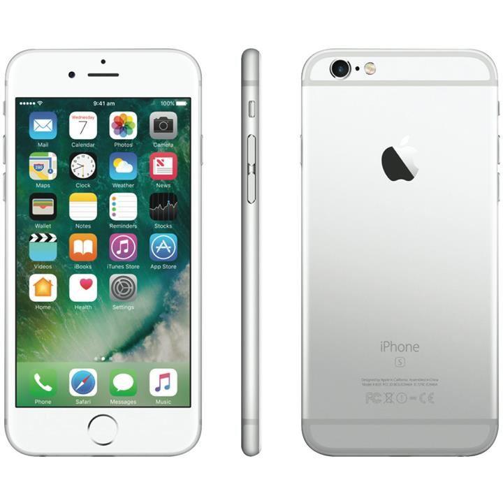 Apple iPhone 6S 64GB Silver (No Touch ID) Unlocked Refurbished Excellent