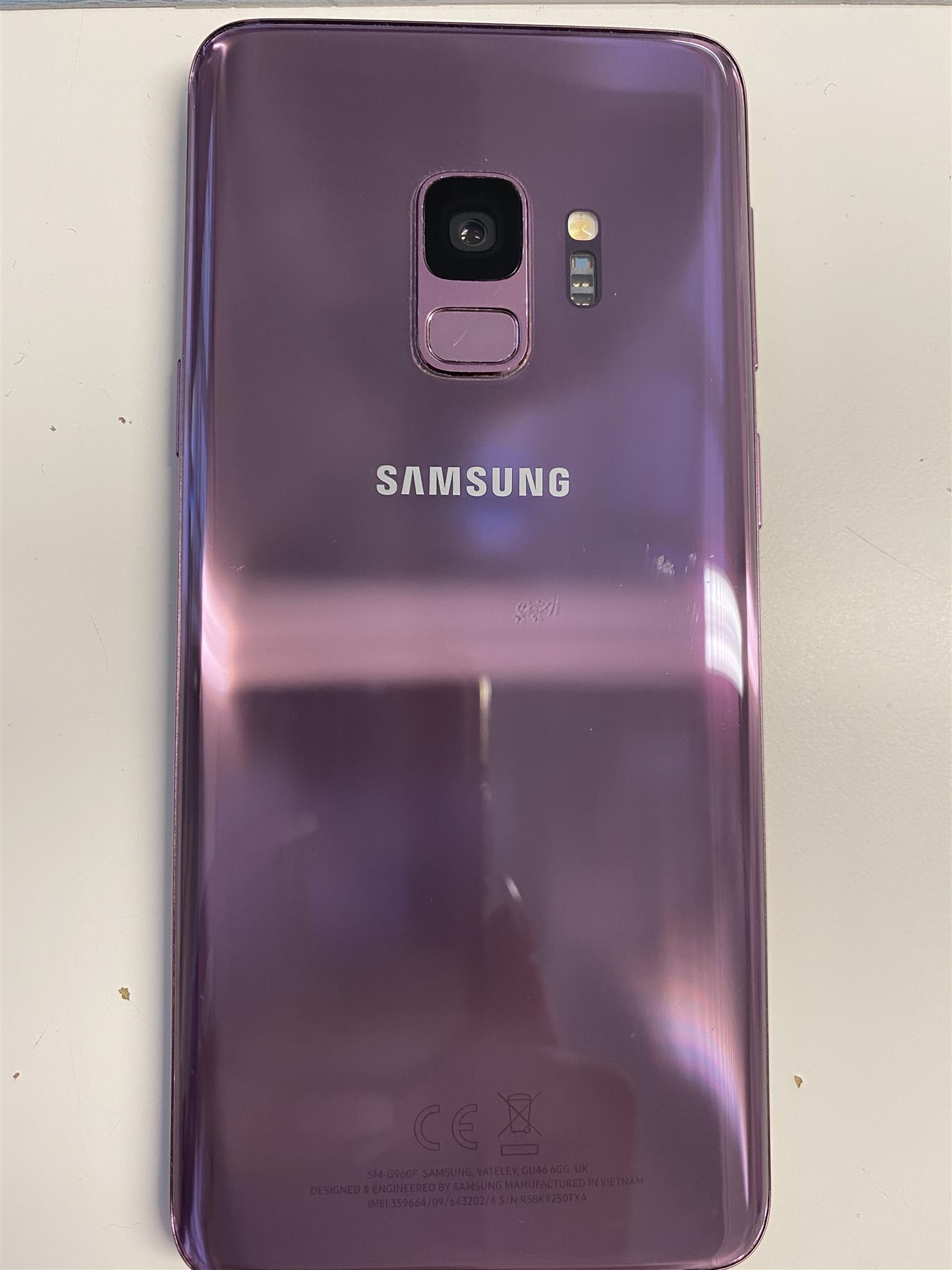 Samsung Galaxy S9 64GB Lilac Purple - Used