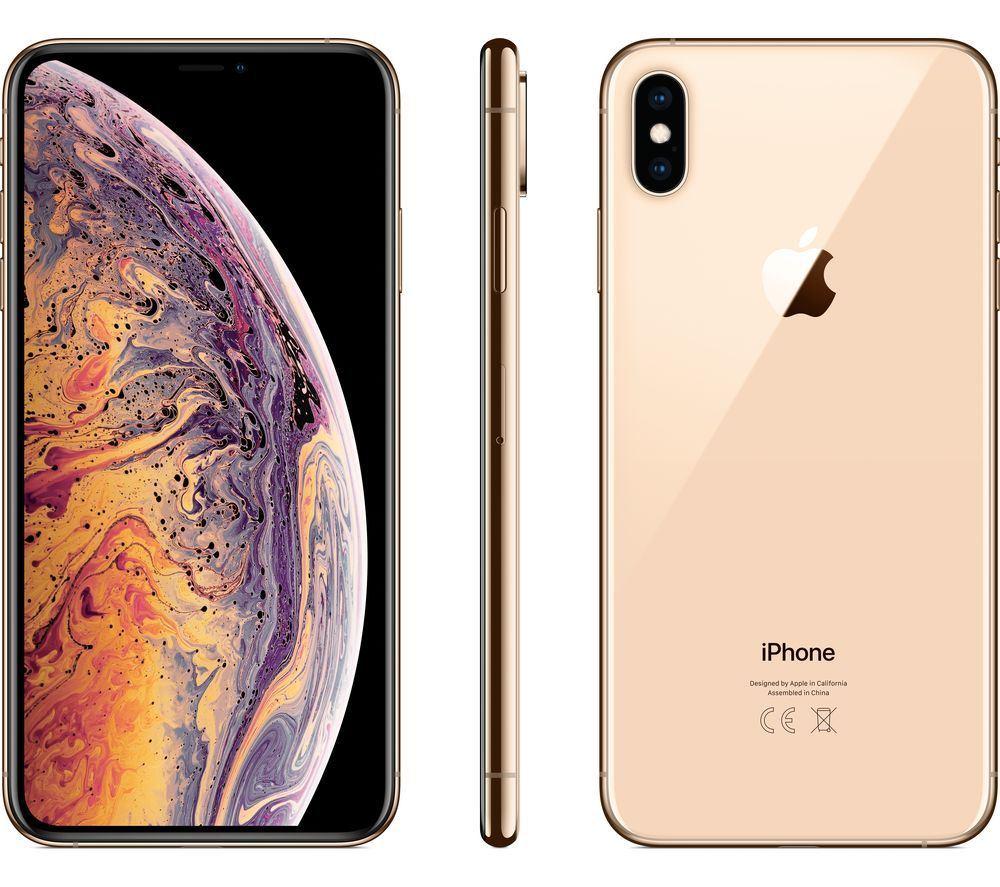 Apple iphone XS Max 256GB Unlocked Gold Refurbished Pristine Pack