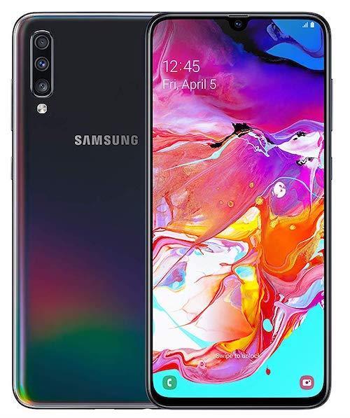 Samsung Galaxy A70 128GB Black Unlocked Refurbished Pristine
