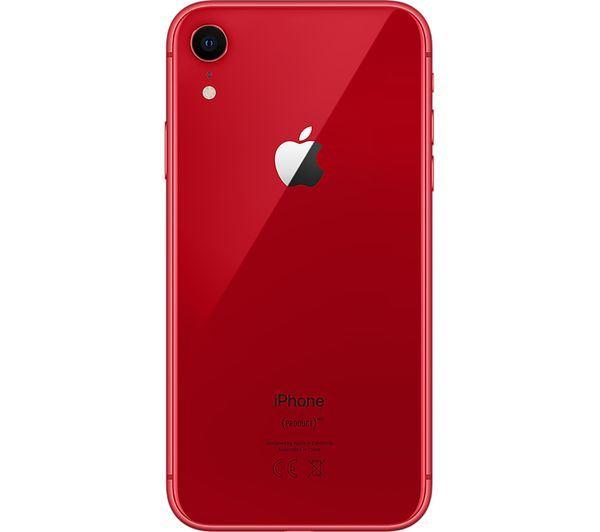 Apple iPhone XR 64GB Red (No Face ID) Unlocked Refurbished Excellent