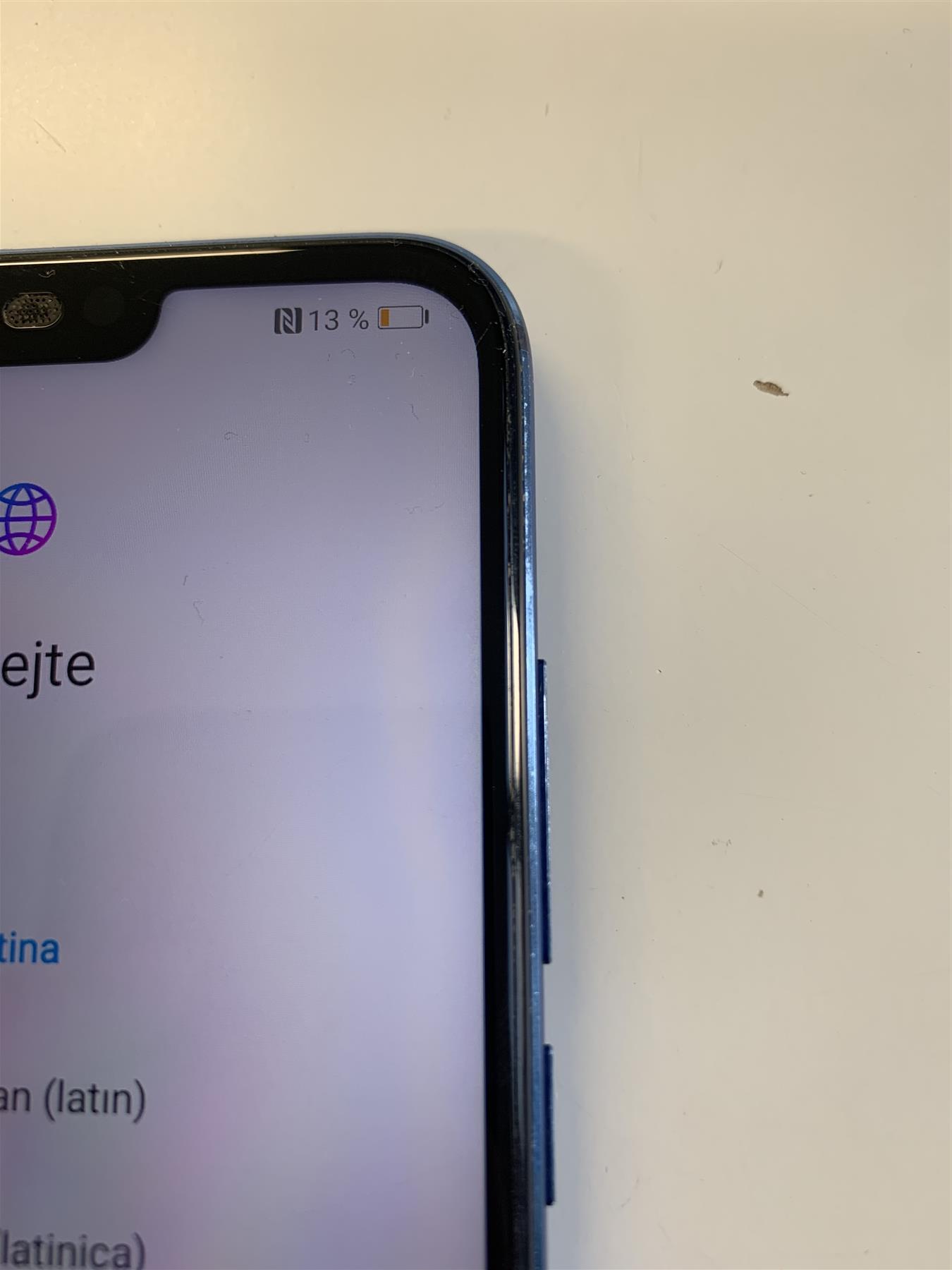 Huawei Honor 10 128GB Phantom Blue - Used