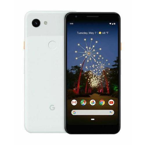 Google Pixel 3a 64GB Clearly White Unlocked Refurbished Pristine