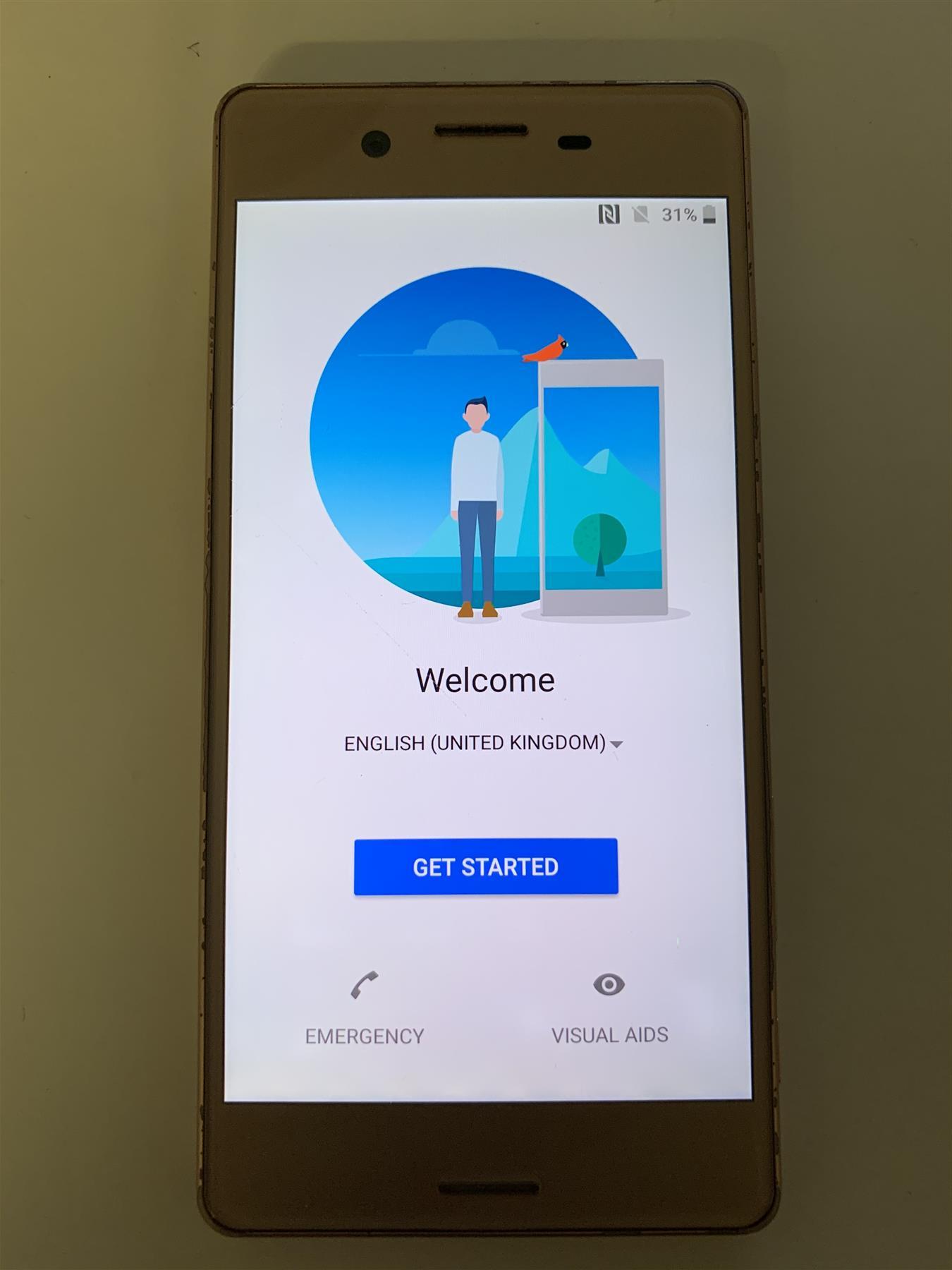 Sony Xperia X 32GB Rose Gold Unlocked - Used