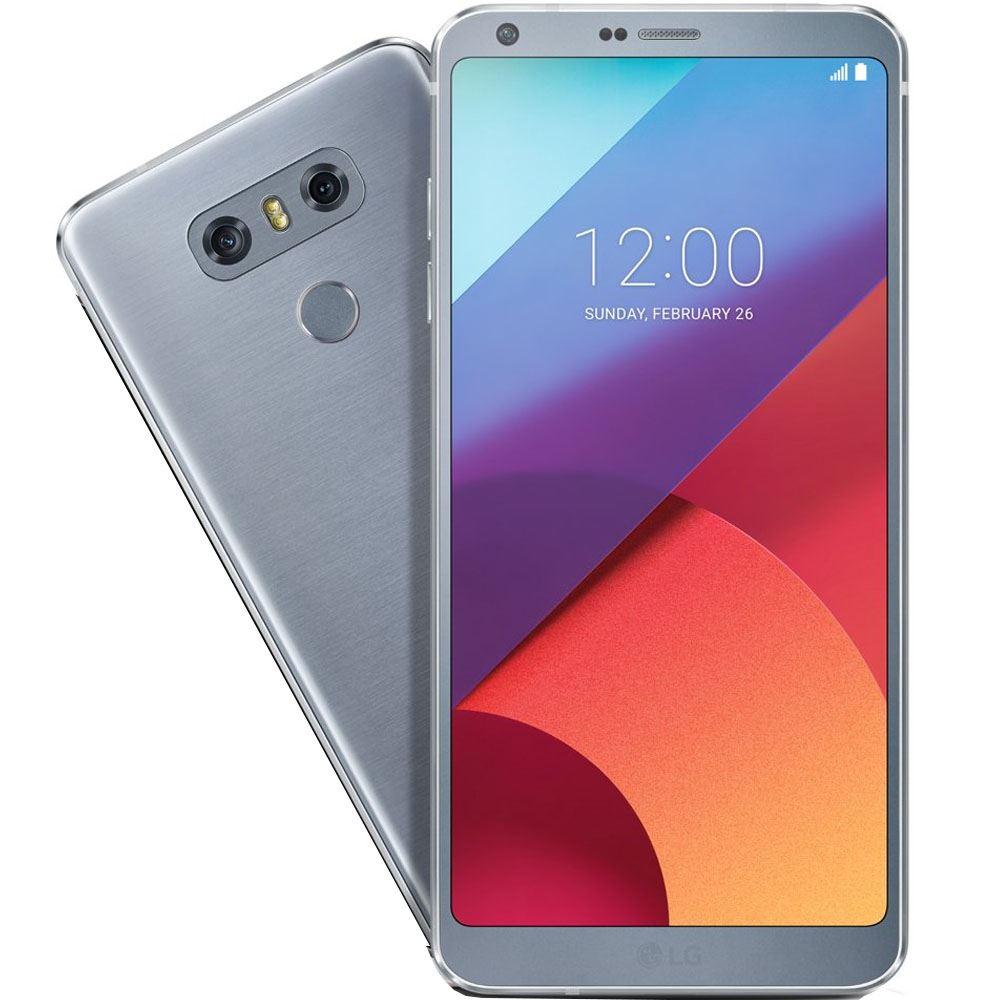 LG G6 32GB Unlocked Ice Platinum Refurbished Pristine