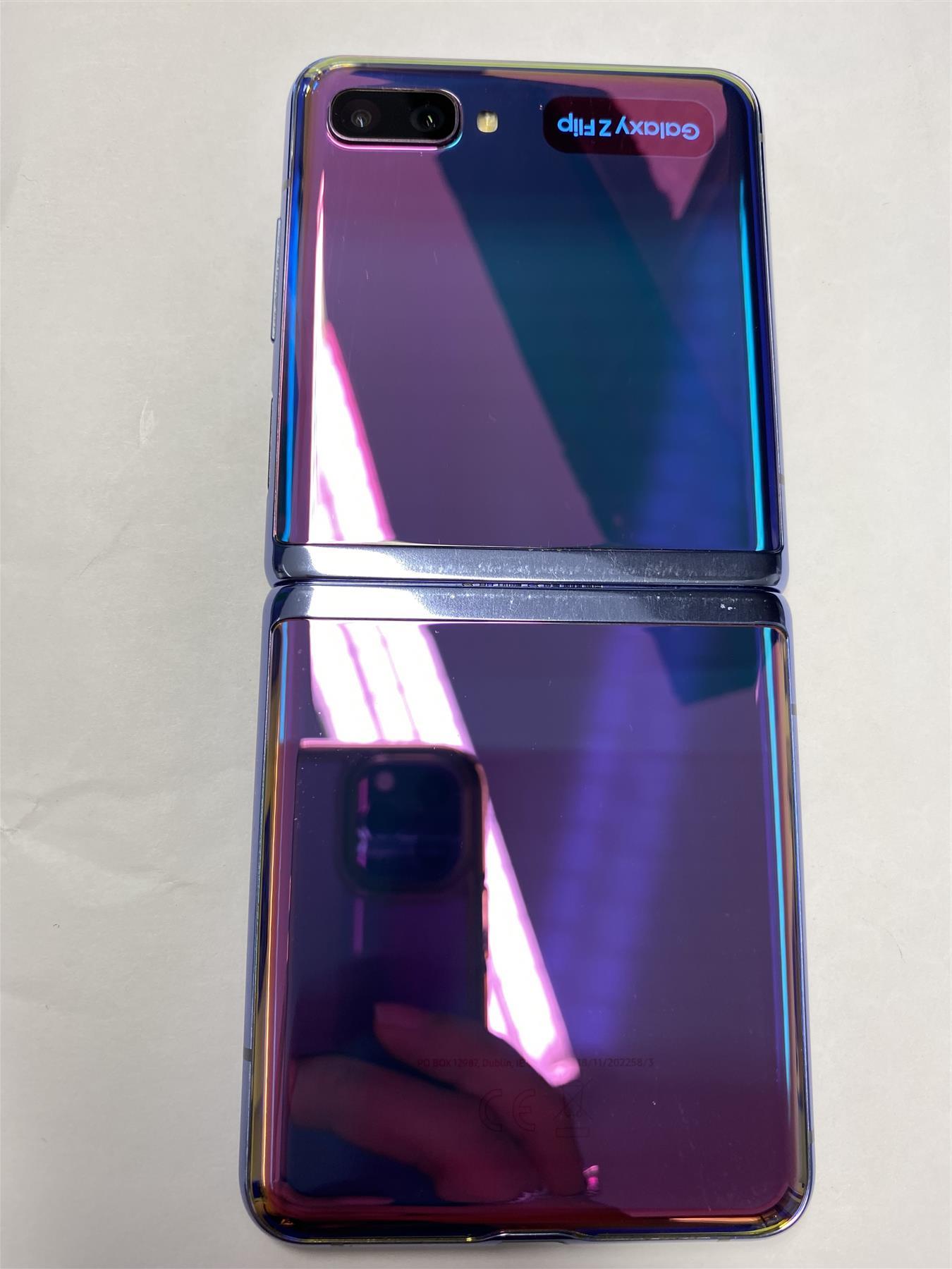 Samsung Galaxy Z Flip 256GB Mirror Purple Unlocked - Used