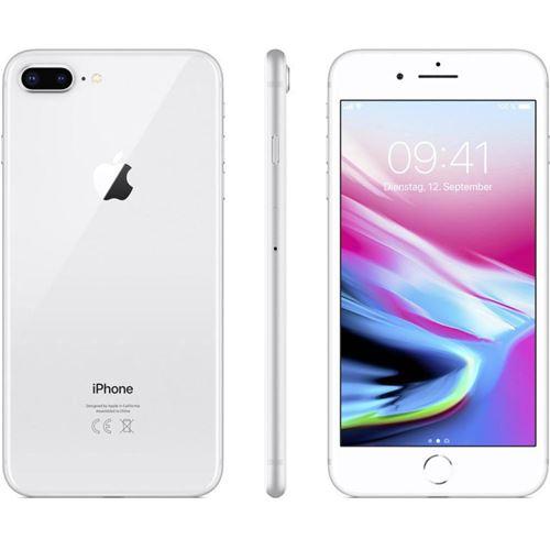 Apple iPhone 8 Plus 64GB Silver Unlocked Refurbished Pristine Pack
