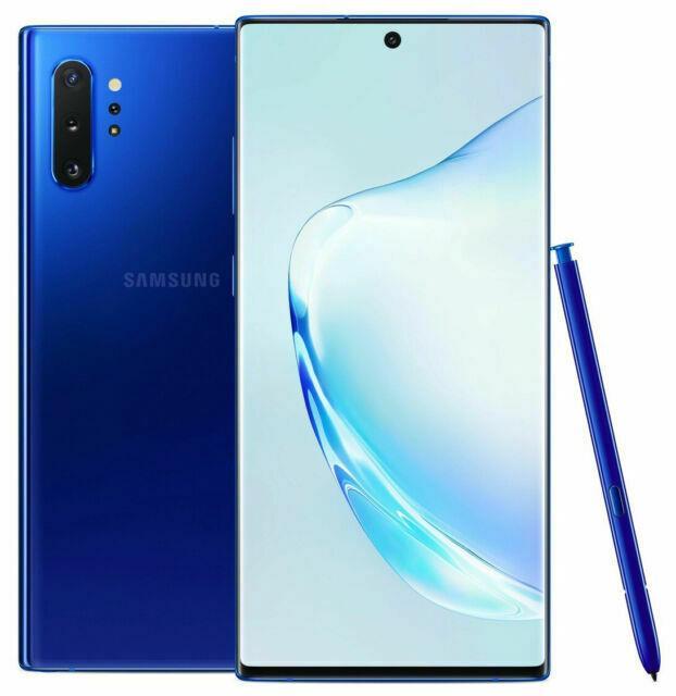 Samsung Galaxy Note 10 Plus 256GB (5G) Aura Blue Unlocked Refurbished Excellent