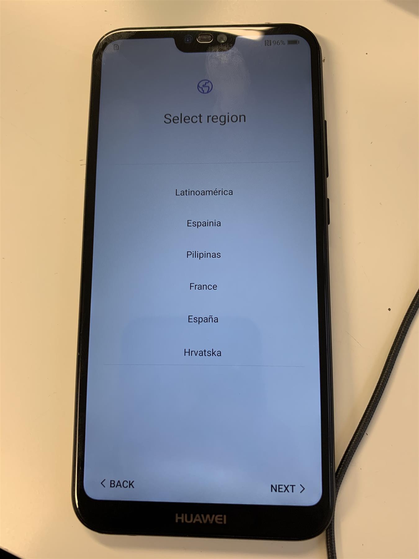 Huawei P20 Lite 64GB Black Unlocked Used