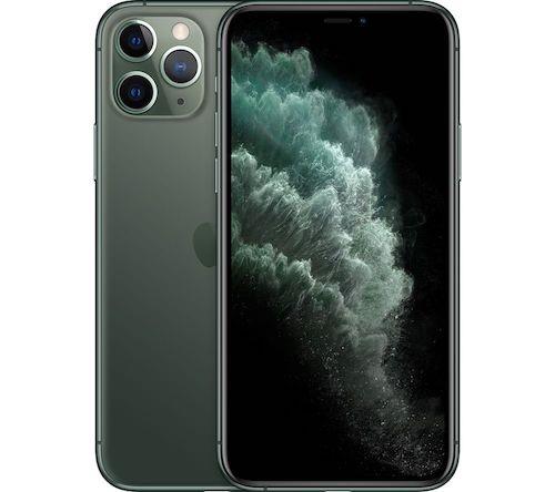 Apple iPhone 11 Pro 256GB, Midnight Green Unlocked (No Face ID) Refurbished Good