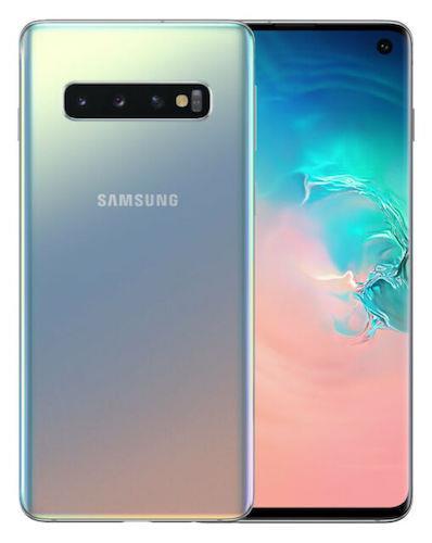 Samsung Galaxy S10 Plus 128GB Platinum Silver Unlocked Refurb Good